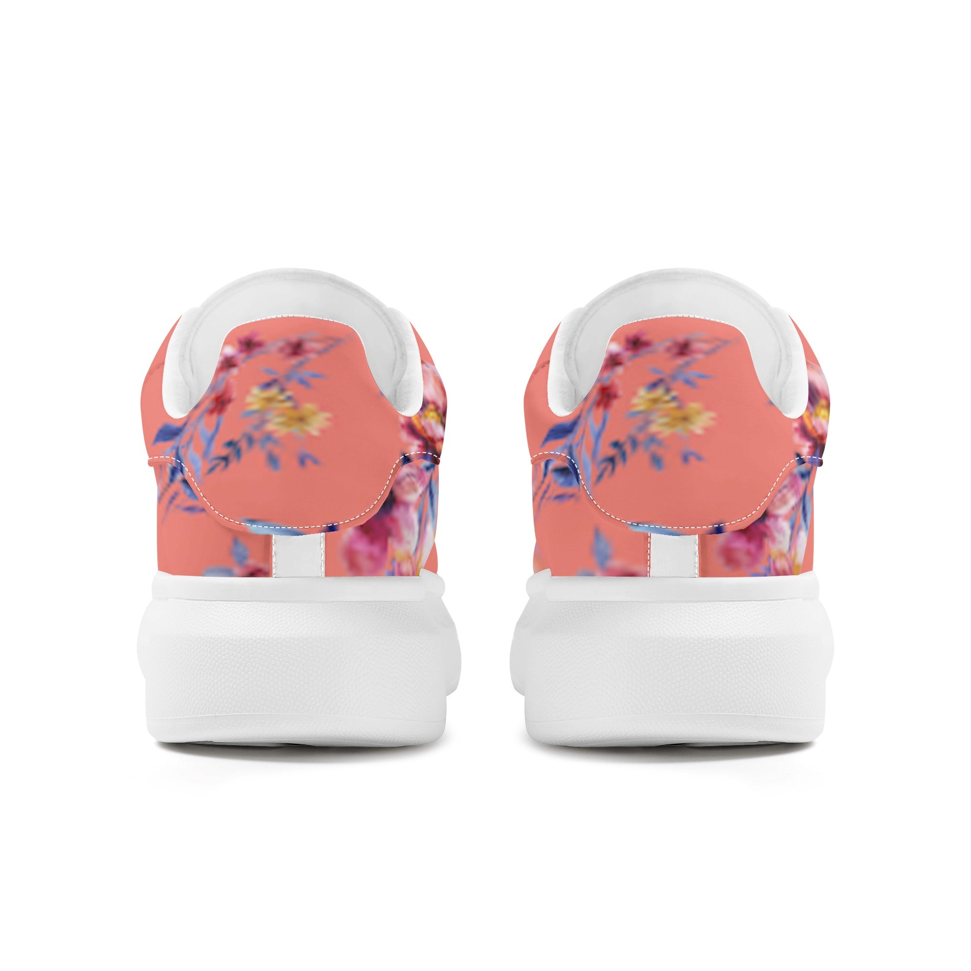 FZ Women's White Tongue Chunky Shoes - FZwear