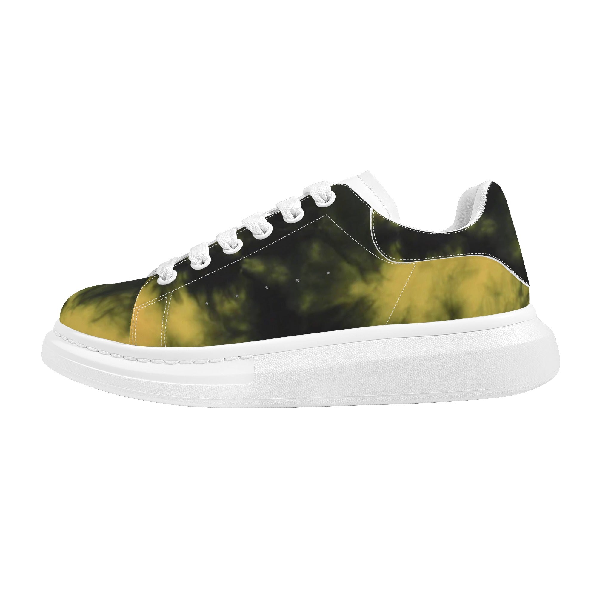 FZ Men's White Tongue Chunky Shoes - FZwear