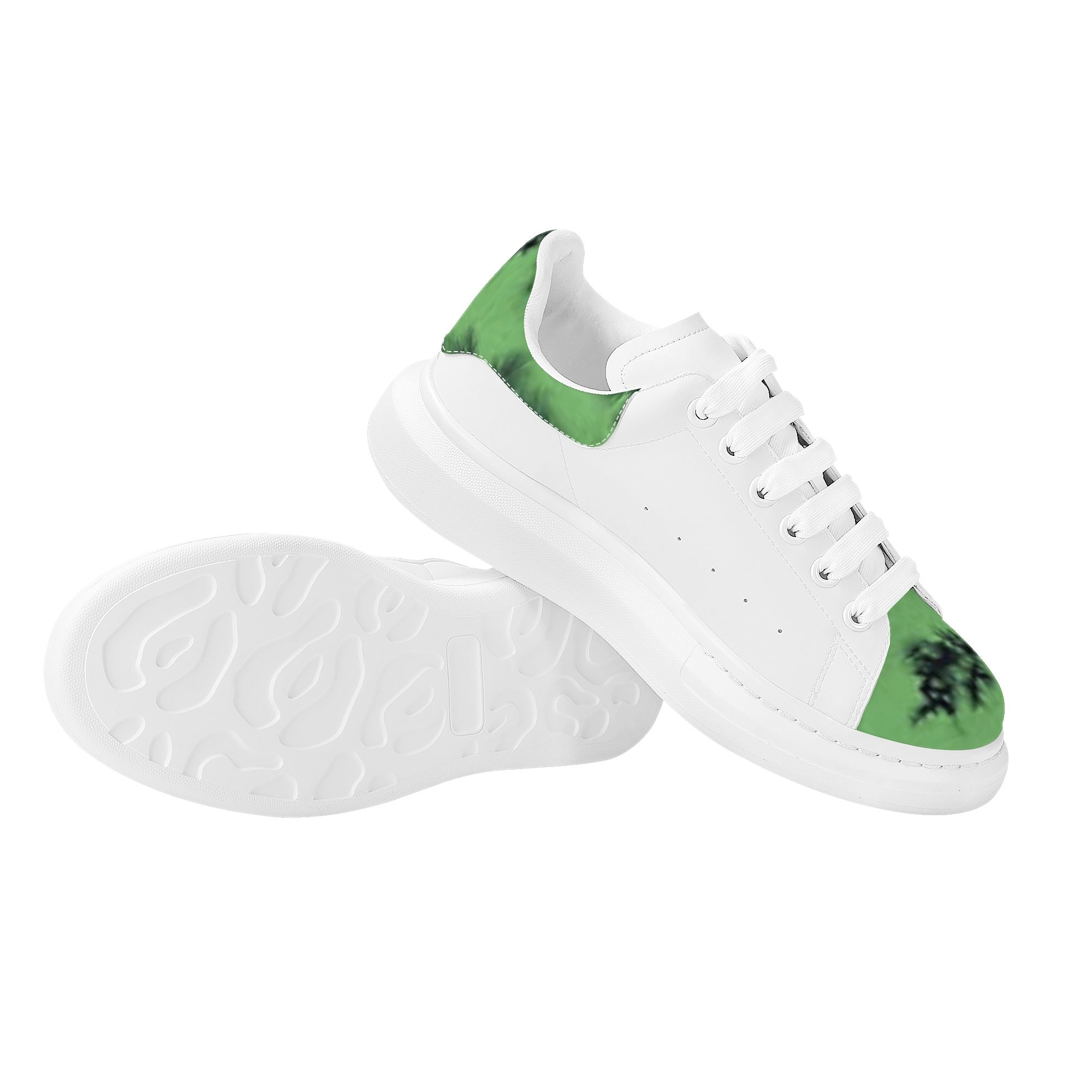 FZ Men's White Tongue Chunky Shoes - FZwear