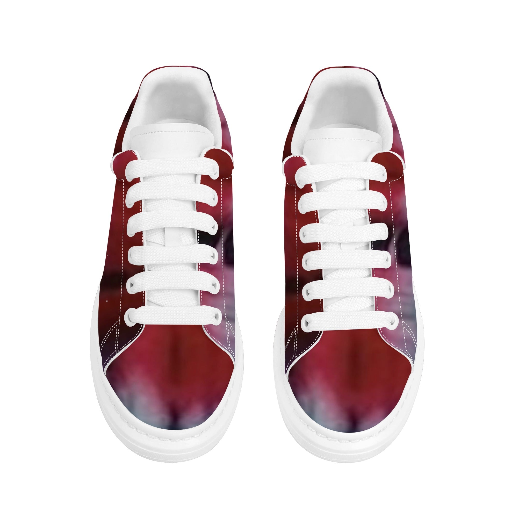 Men's White Tongue Chunky Shoes - FZwear