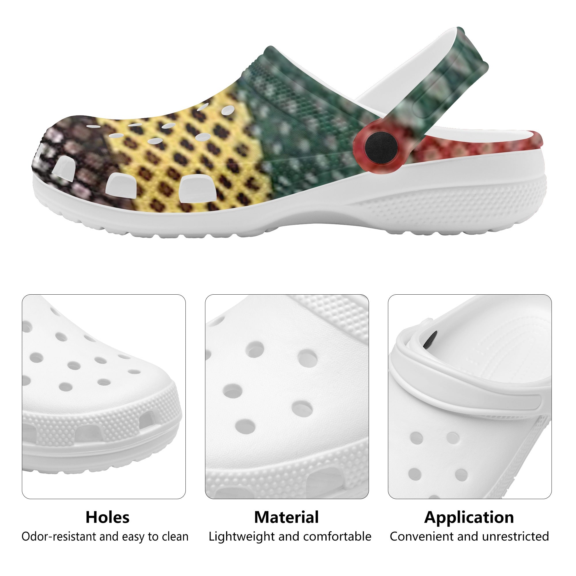 FZ Women's Rasta Yaad Classic Clogs - FZwear