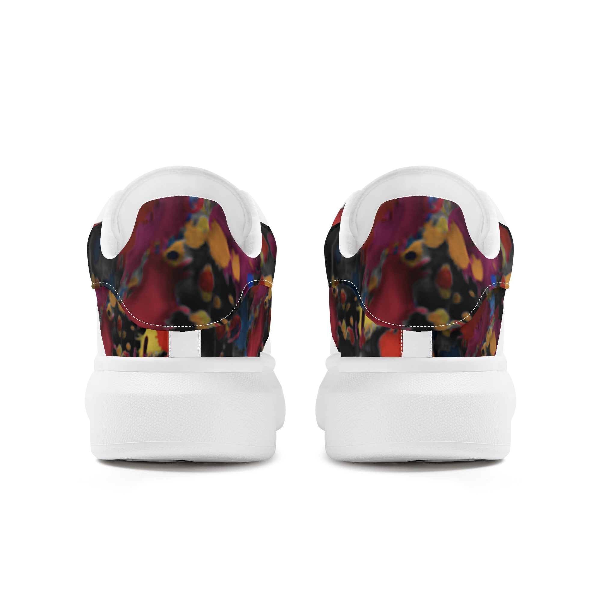 FZ Mens White Tongue Chunky Shoes - FZwear