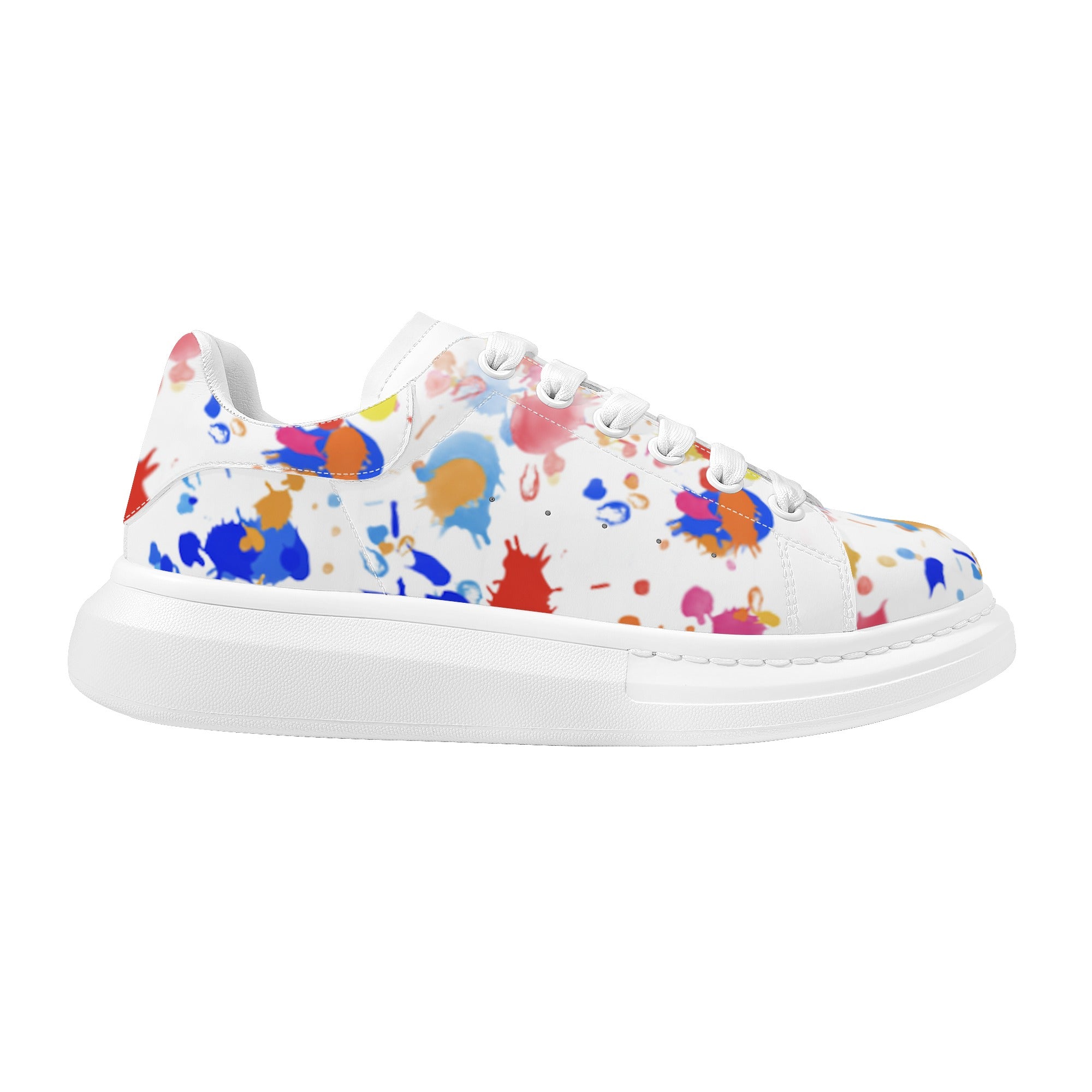 FZ Mens White Tongue Chunky Shoes - FZwear