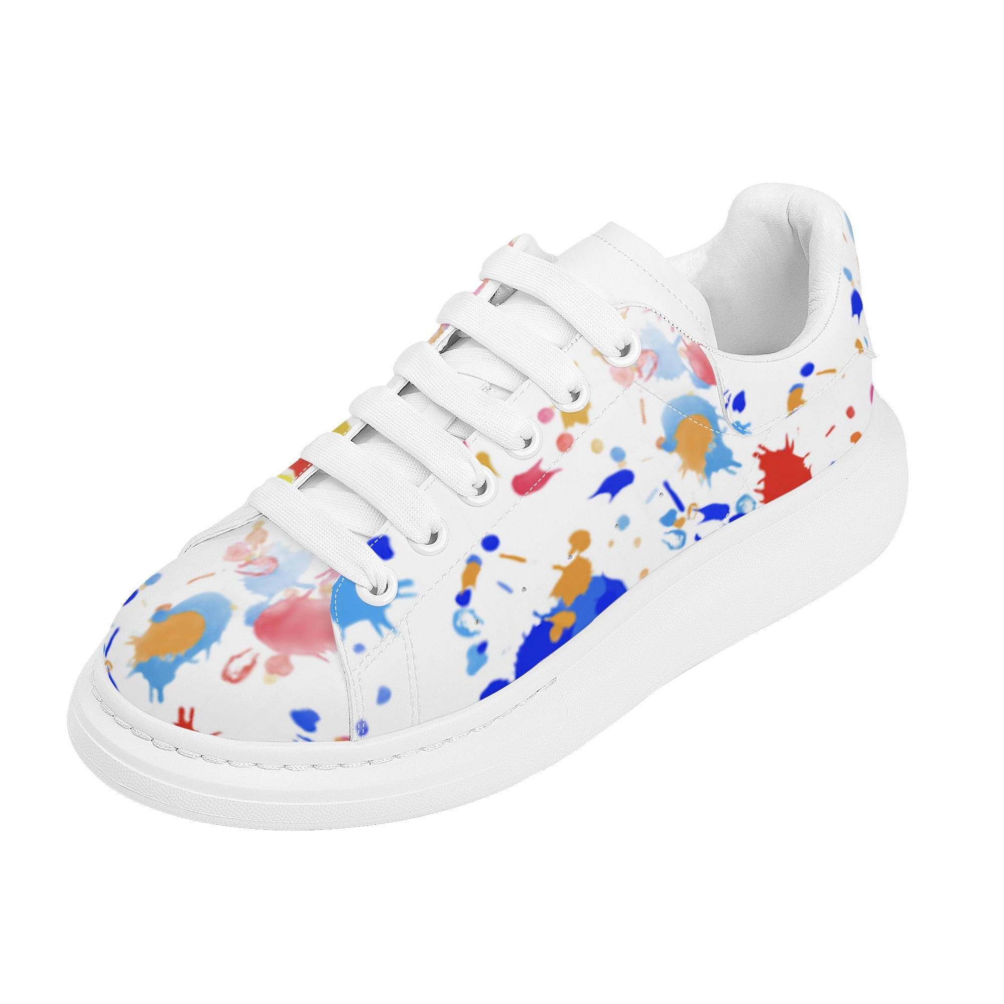 FZ Mens White Tongue Chunky Shoes - FZwear