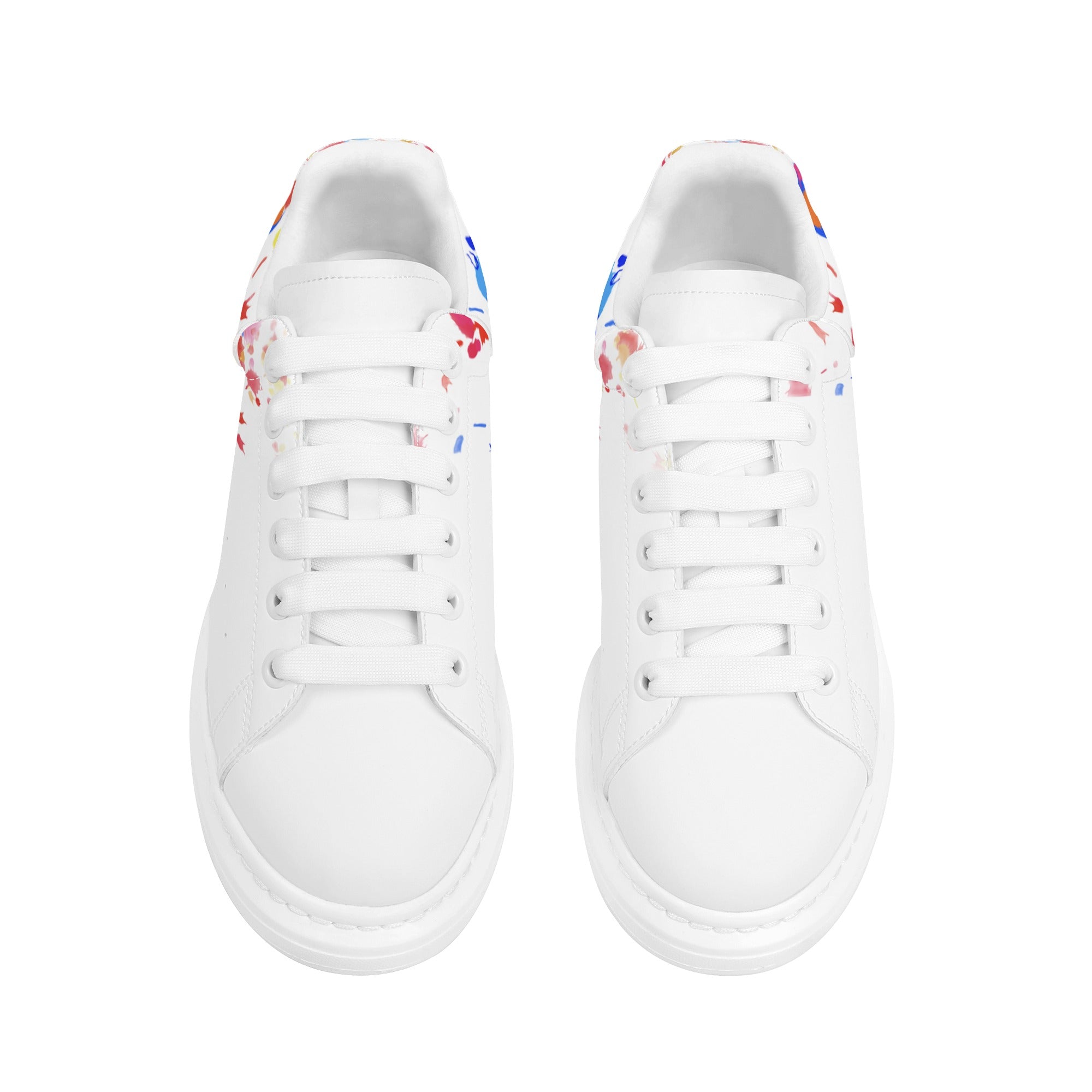 FZ Mens White Tongue Chunky Shoes - FZwear