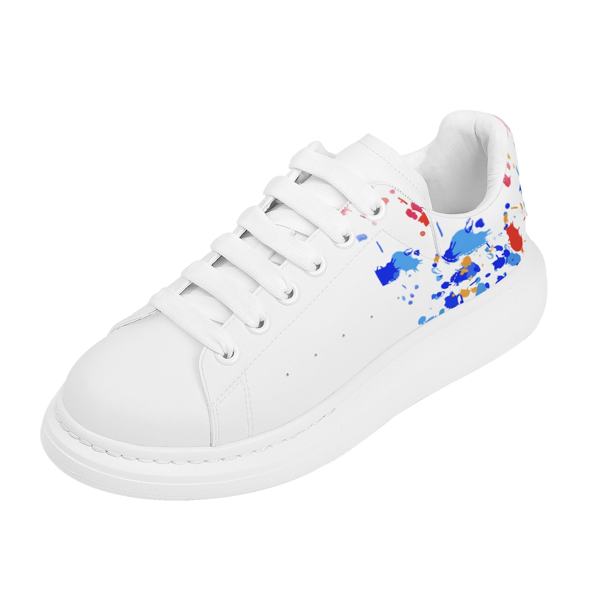 FZ Mens White Tongue Chunky Shoes - FZwear