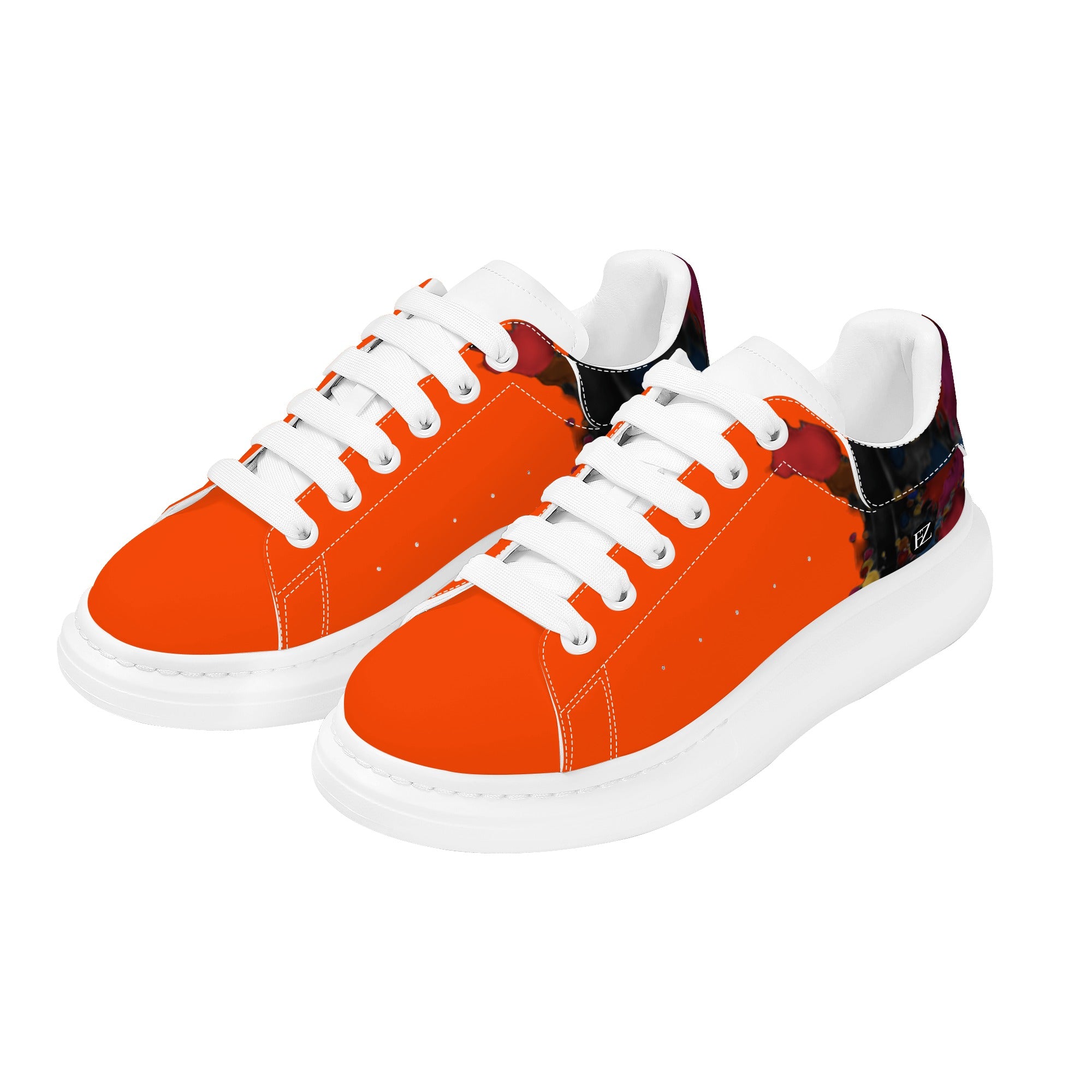 FZ Mens White Tongue Chunky Shoes - FZwear