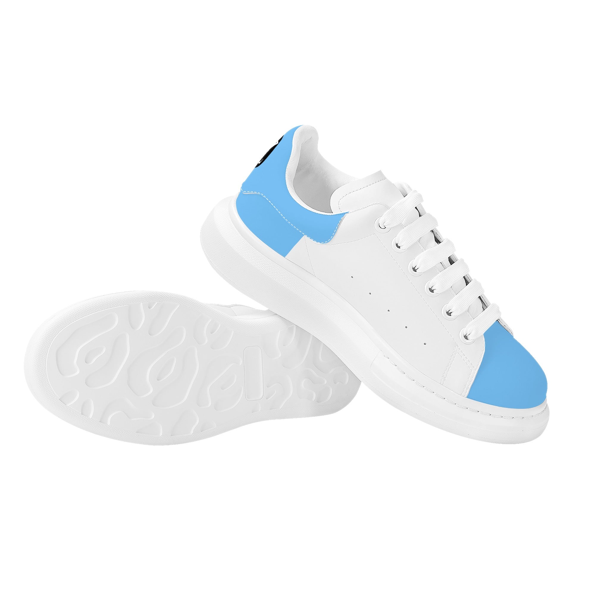 FZ Mens White Tongue Chunky Shoes - FZwear