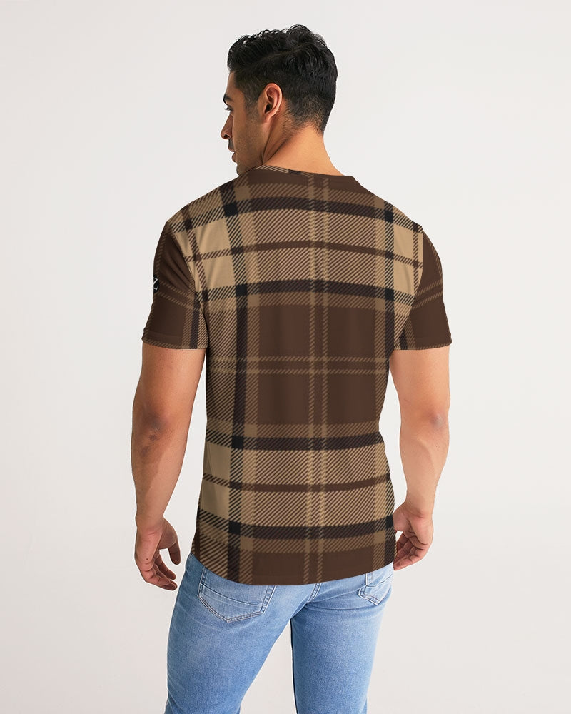fz plaid men's tee