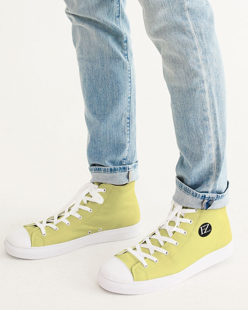 yellowstone zone men's hightop canvas shoe