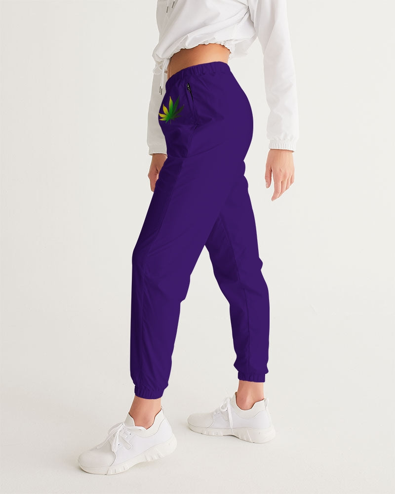 mauve women's track pants