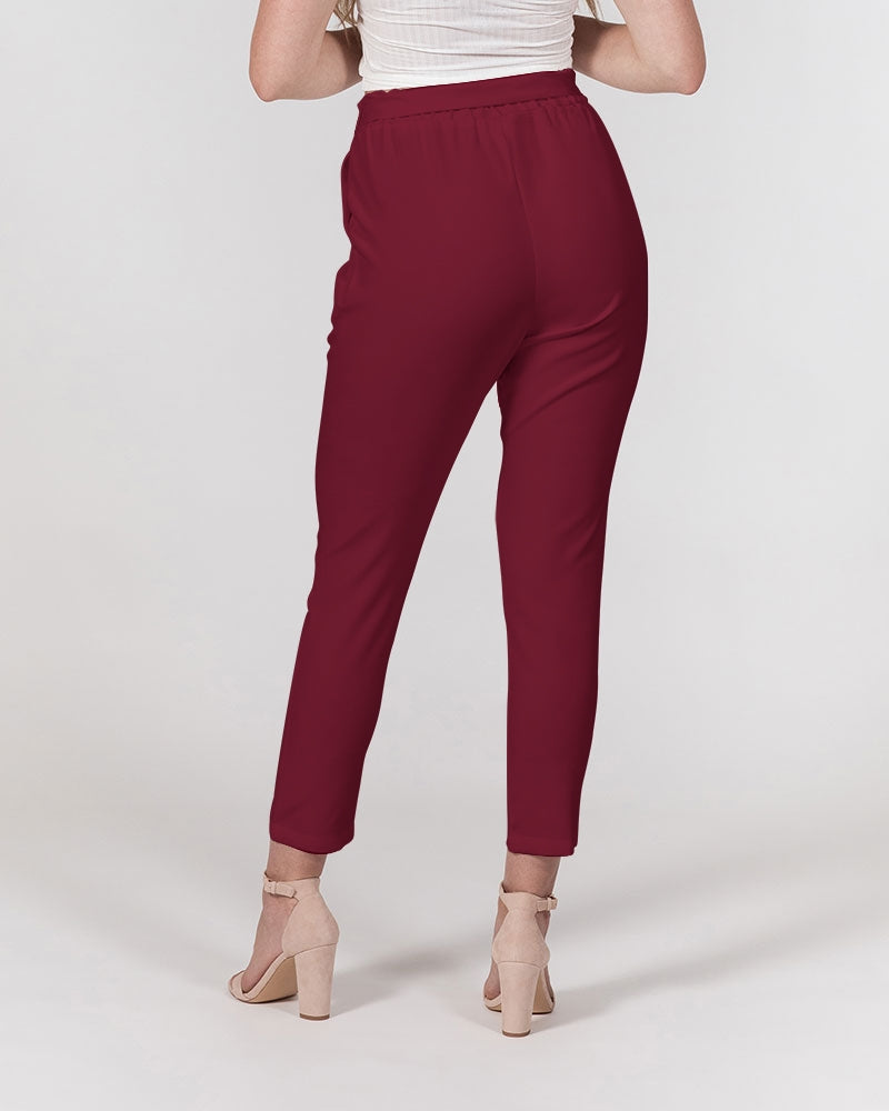 fz classic women's belted tapered pants