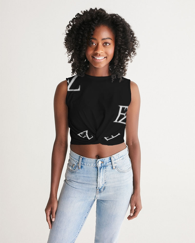 fz original zone women's twist-front tank