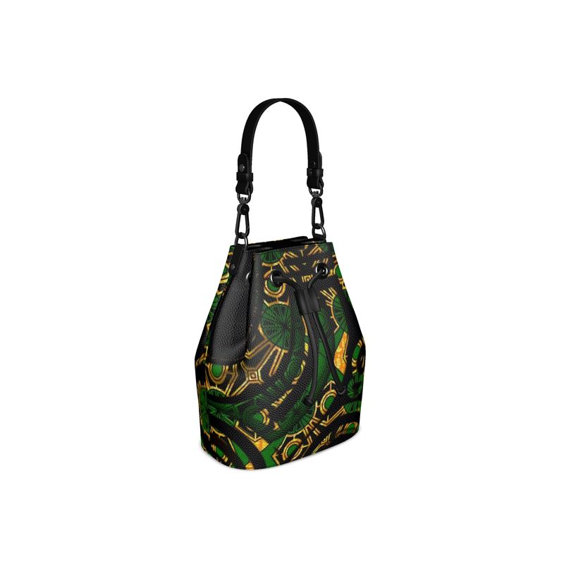 FZ DESIGNER BUCKET AFRICAN PRINT BAG - FZwear
