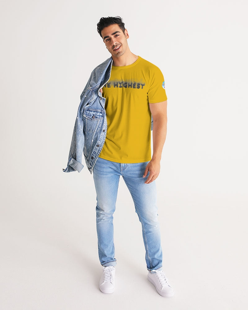 yellow zone men's tee