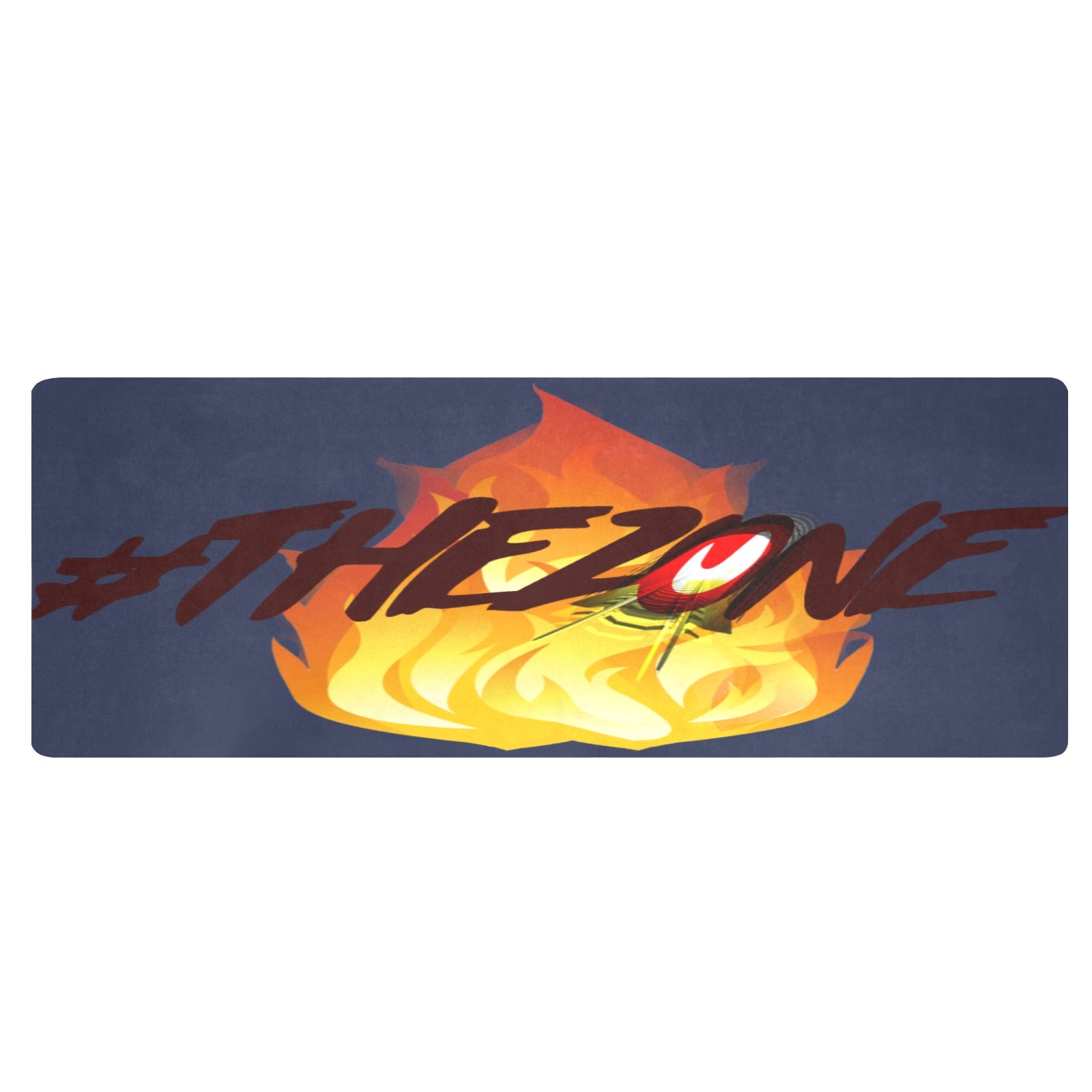 fz zone kitchen mat one size / fz kitchen zone mat - blue kitchen mat 48"x17"