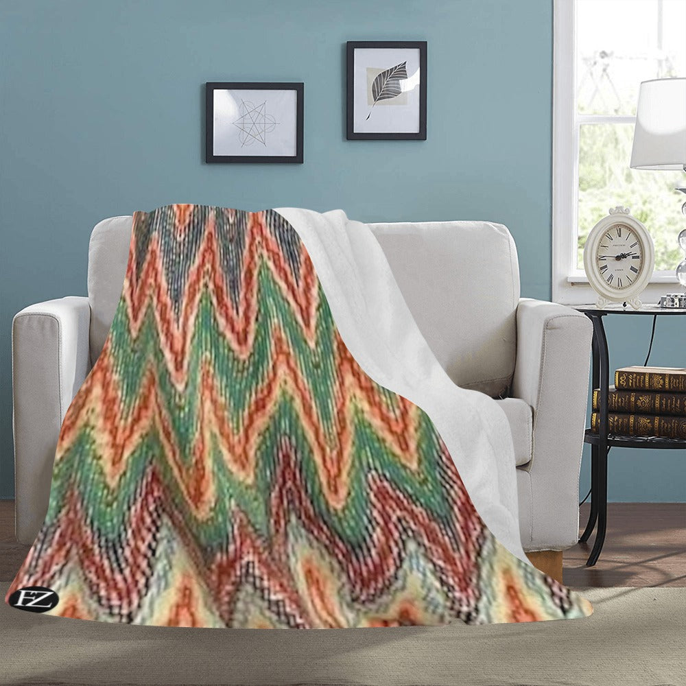 FZ maze 2 Ultra-Soft Micro Fleece Blanket - FZwear