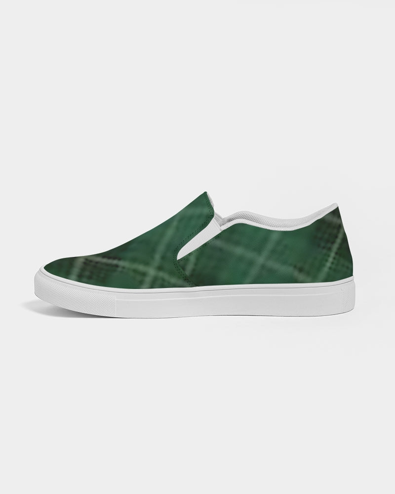 fzwear plaid women's slip-on canvas shoe