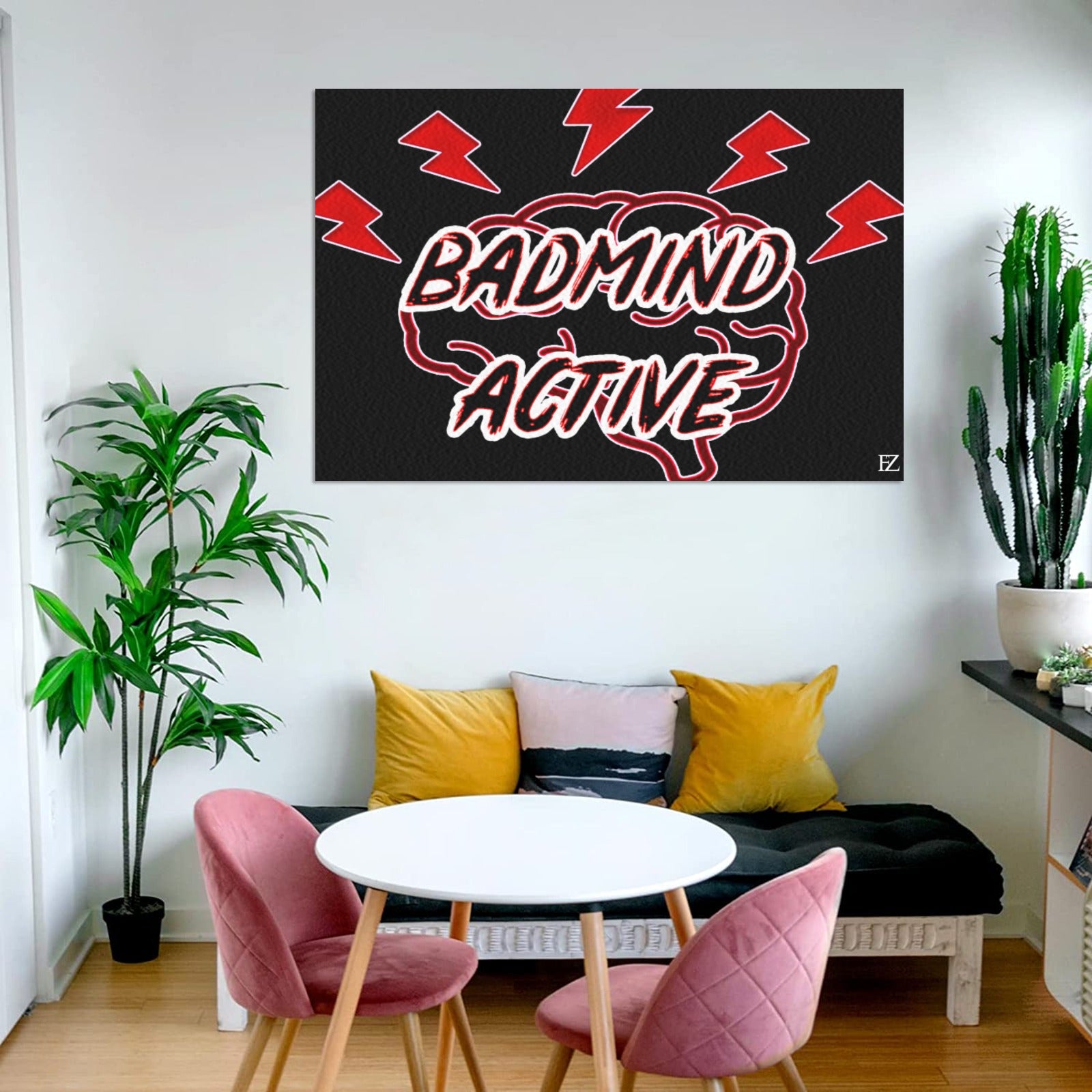 fz plant portrait upgraded frame canvas print 48"x32"(made in queen)