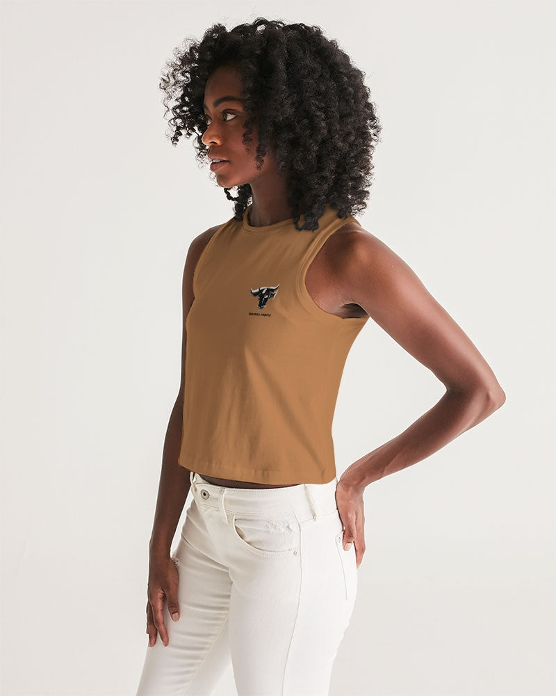 tan flite women's cropped tank