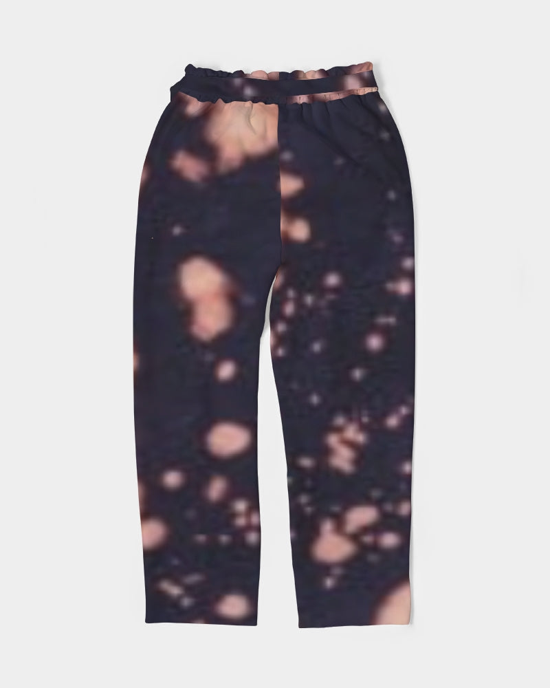 fz abstract women's belted tapered pants