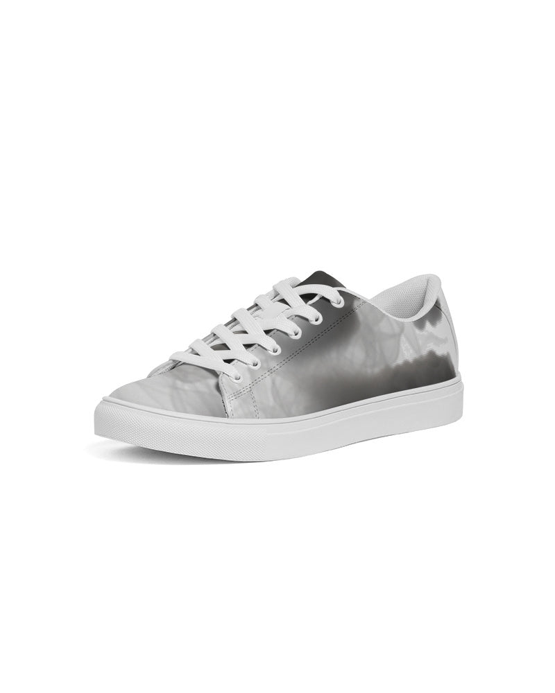 white zone upgraded men's faux-leather sneaker