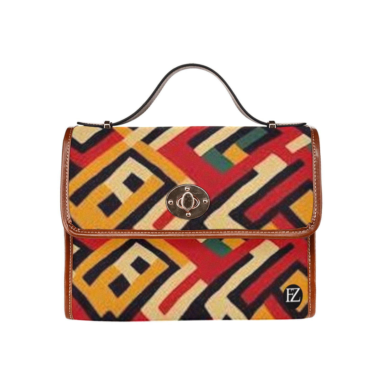 FZ AFRICAN PRINT HANDBAG 1 - FZwear