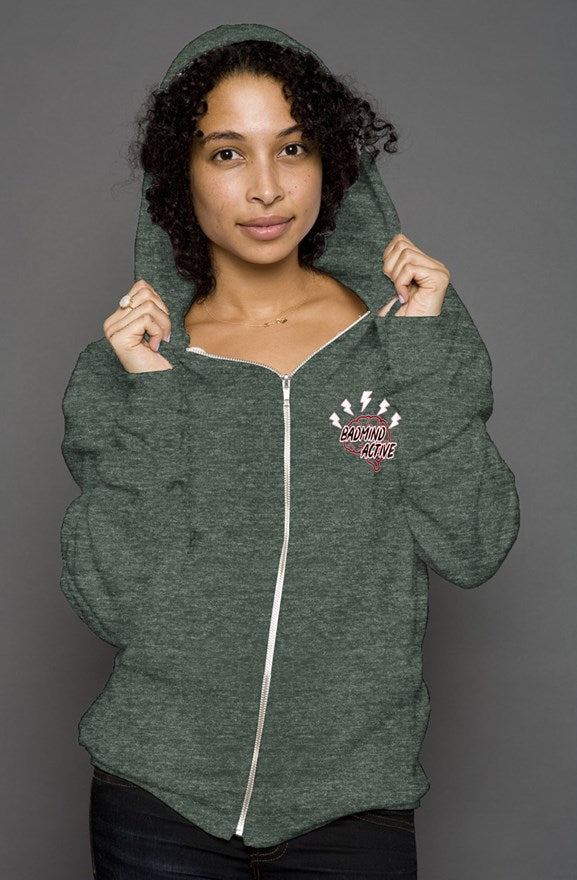 fz unisex zip hoodie