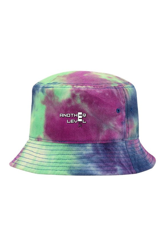 fz purple passion tie-dye bucket hat one size / purple passion