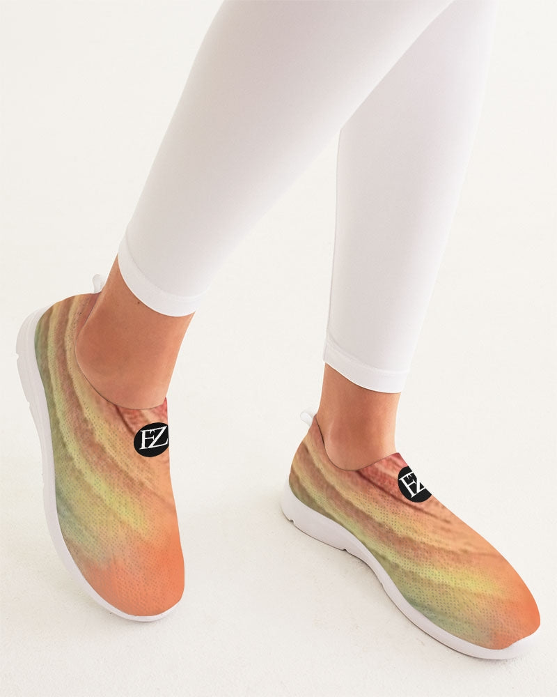 abstract zone women's slip-on flyknit shoe