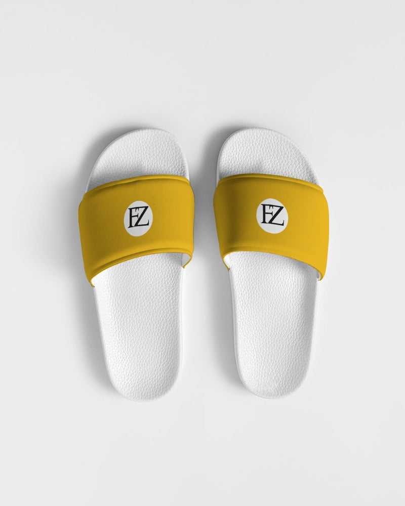 yellow zone women's slide sandal