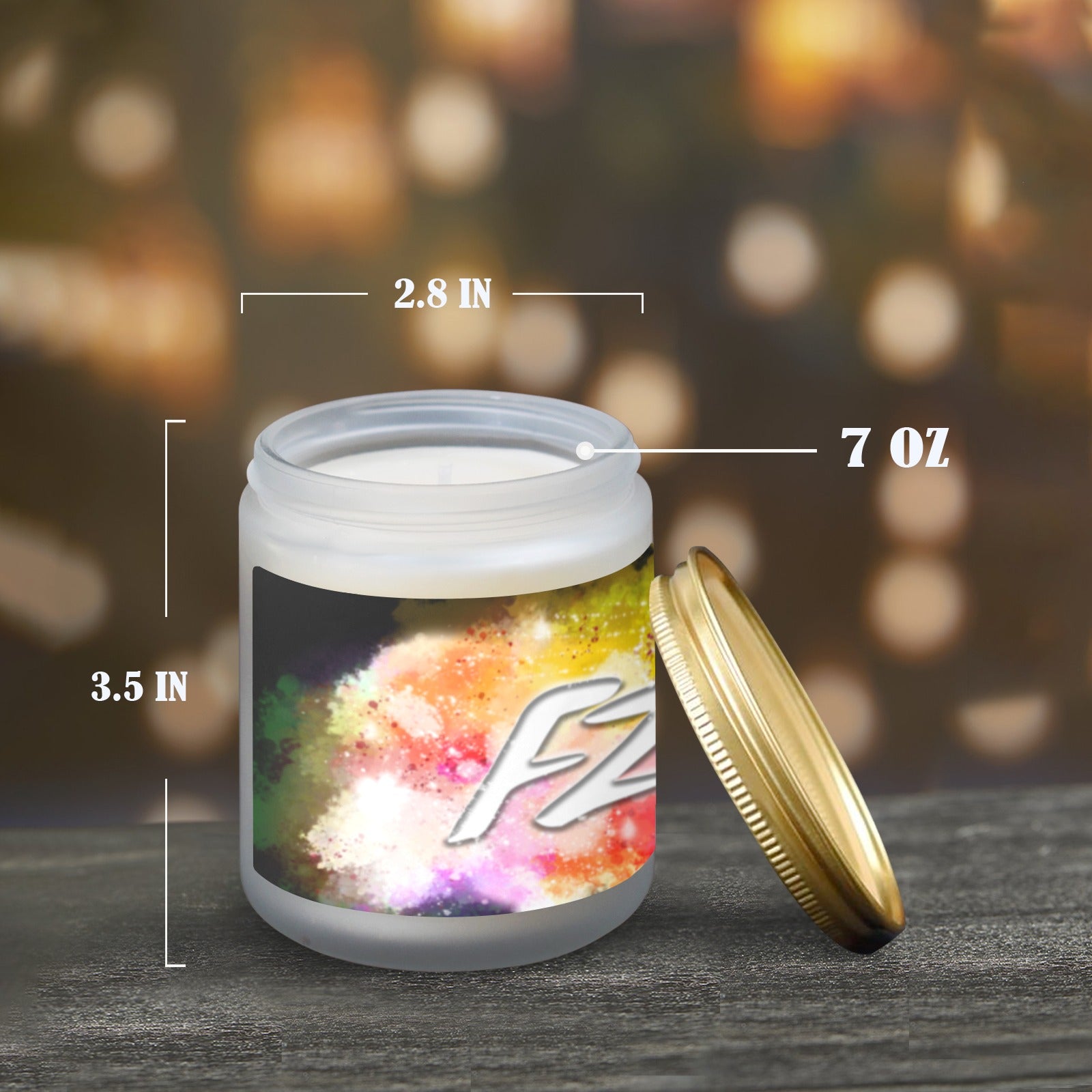 fz cented candles custom scented candle (made in queen)