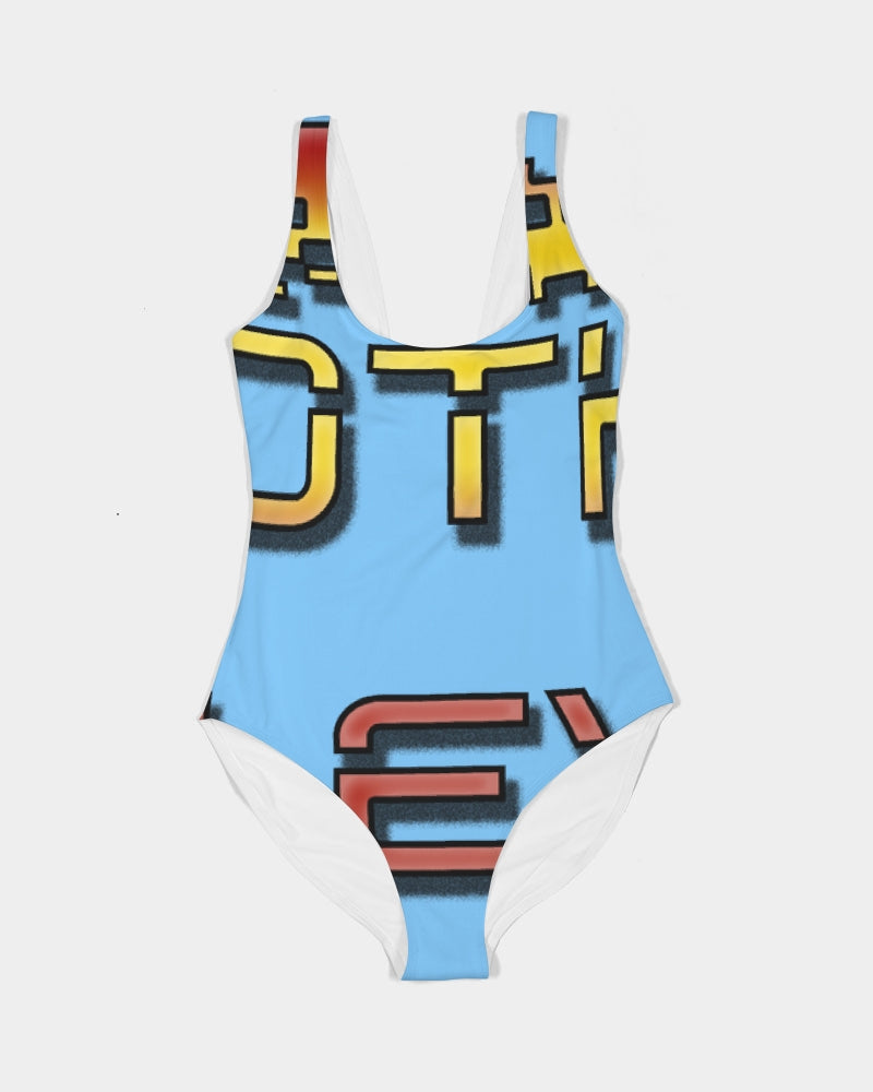 blue sky zone women's one-piece swimsuit