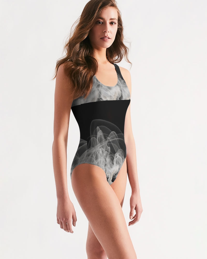 smoking the highest women's one-piece swimsuit