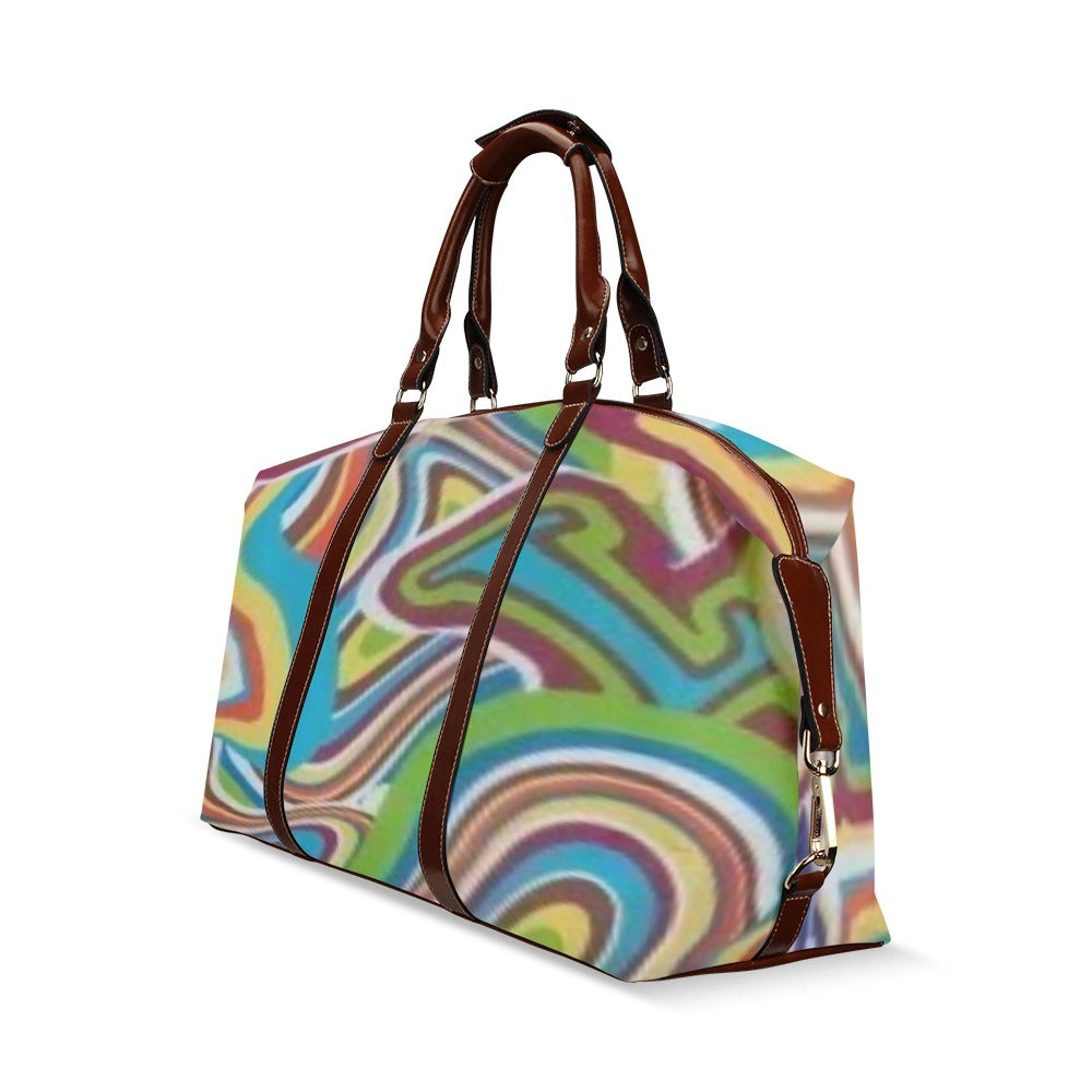 fz stripe travel bag flight bag(model 1643)