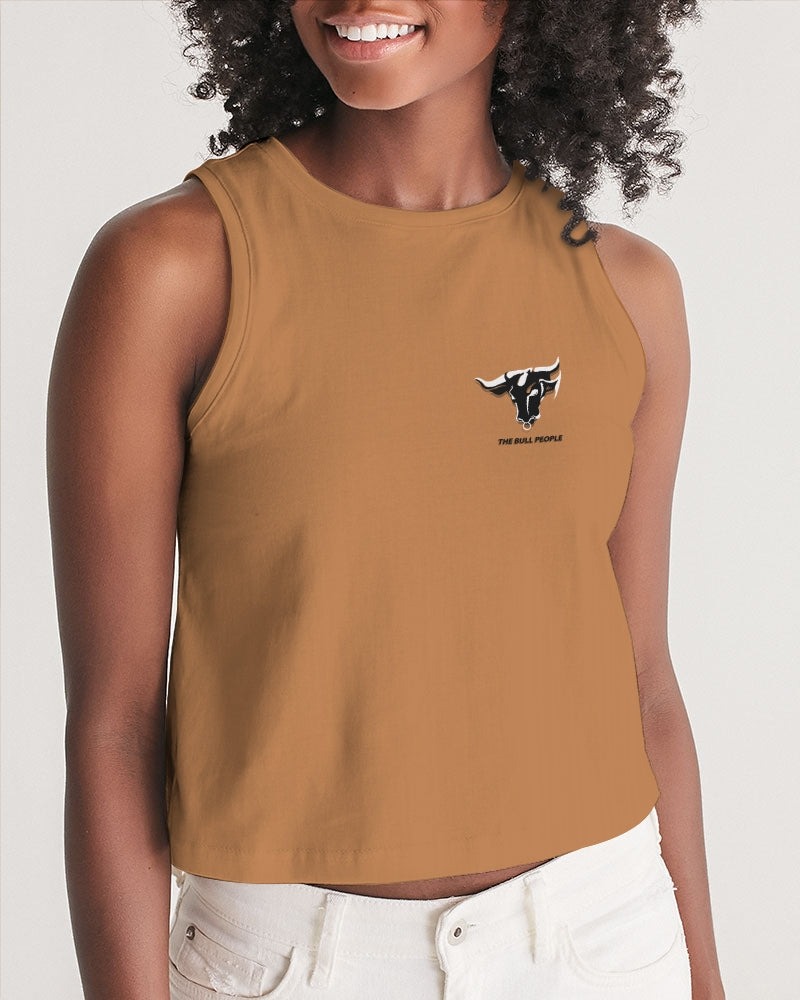 tan flite women's cropped tank