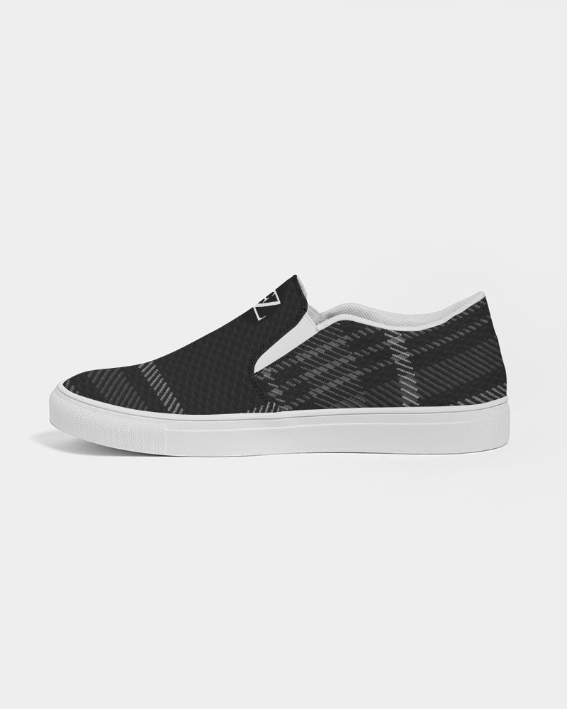 plaid flite too women's slip-on canvas shoe
