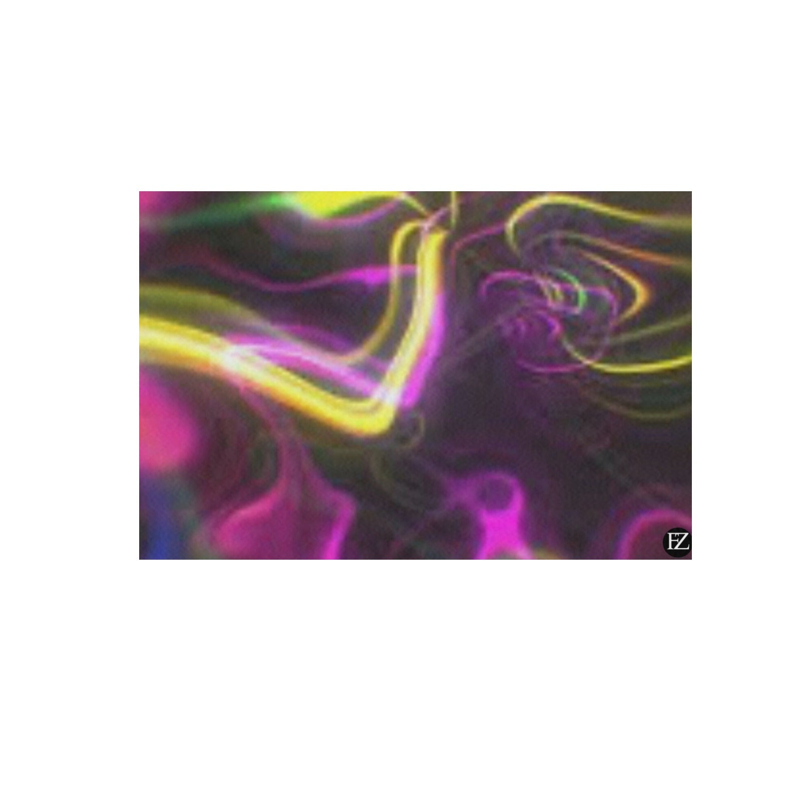 fz zone portrait abstract upgraded frame canvas print 48"x32"(made in queen)