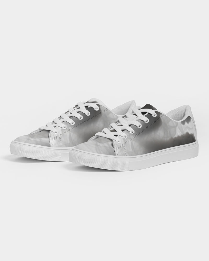 white zone upgraded men's faux-leather sneaker