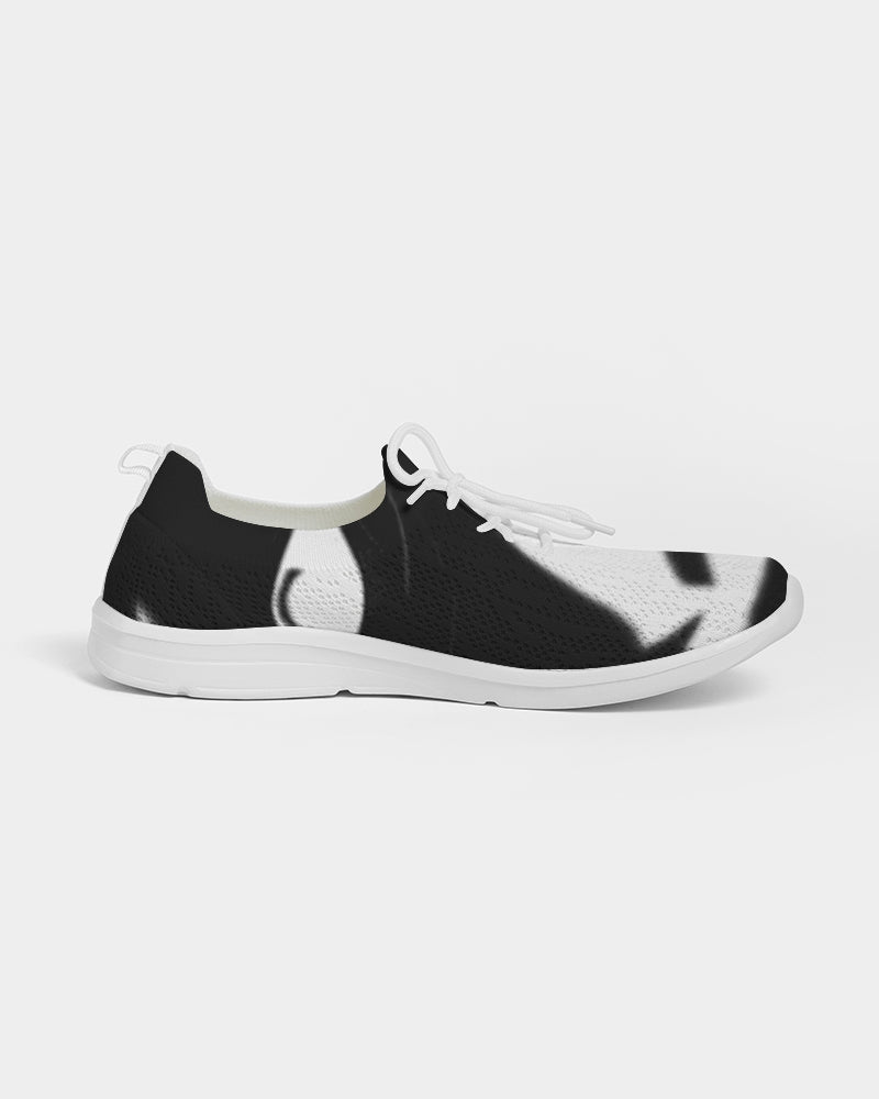 plain flite men's lace up flyknit shoe