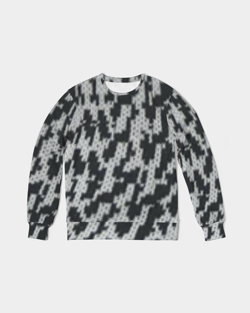 fzwear abstract men's classic french terry crewneck pullover