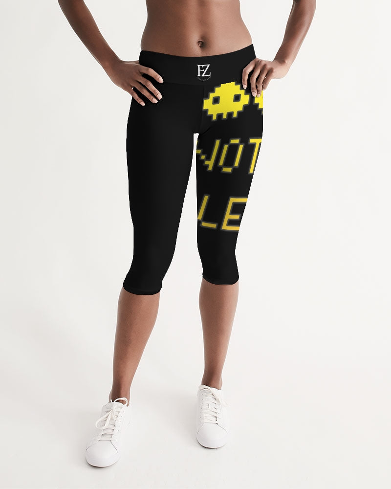 smokin black women's mid-rise capri