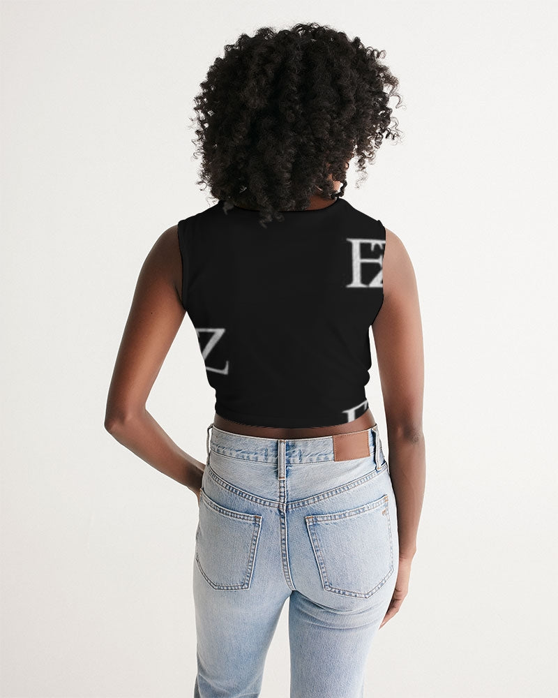 fz original zone women's twist-front tank