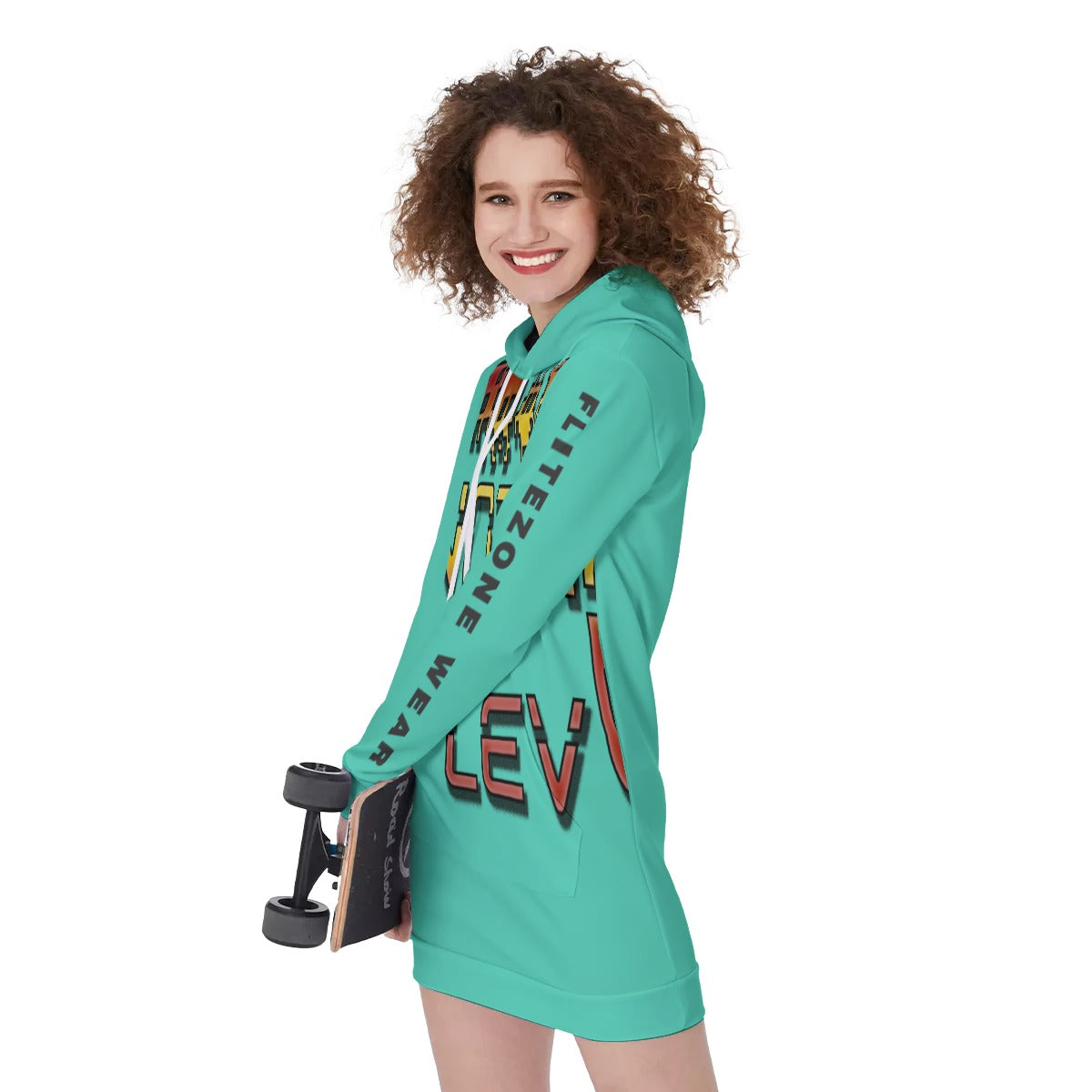 fz women's long hoodie