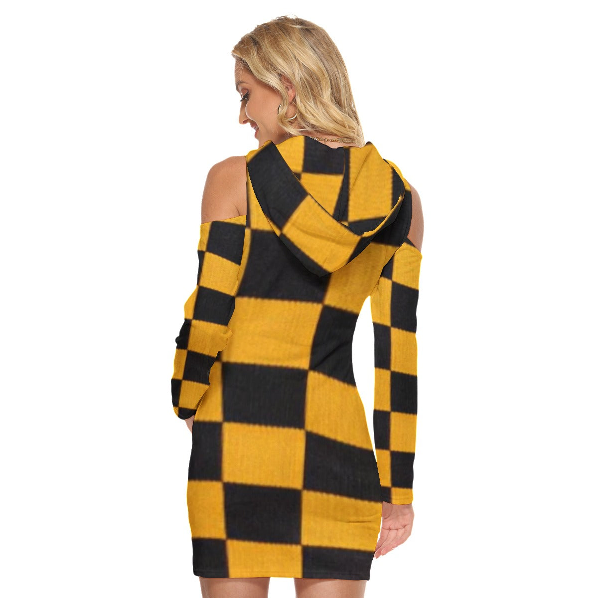 all-over print women's tight dress