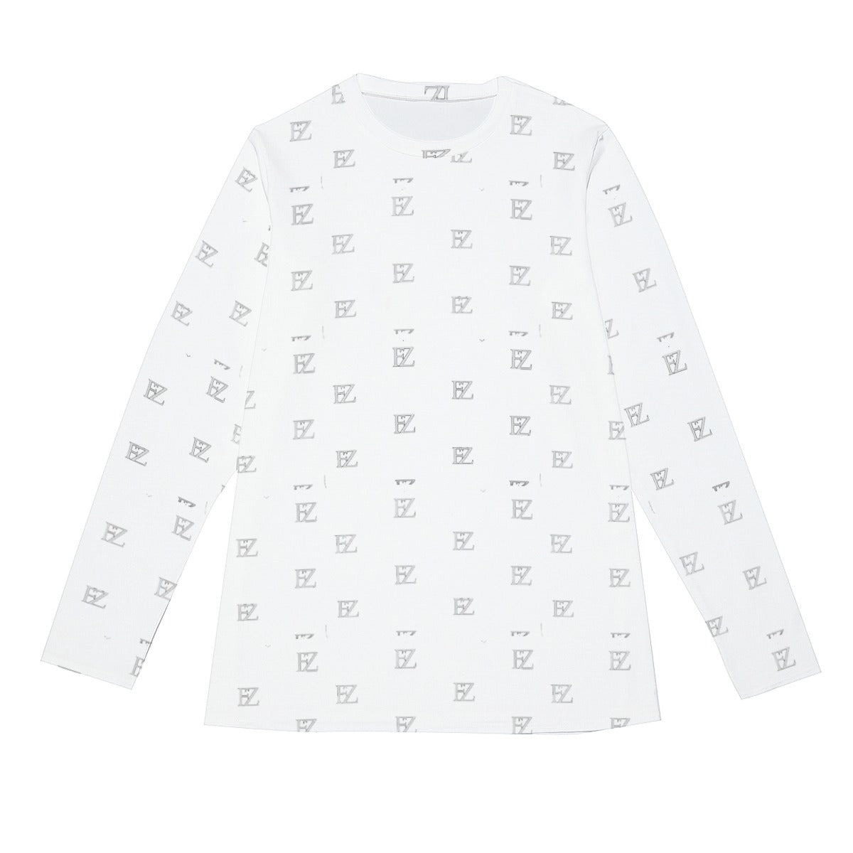 all-over print long sleeve t-shirt | 190gsm cotton