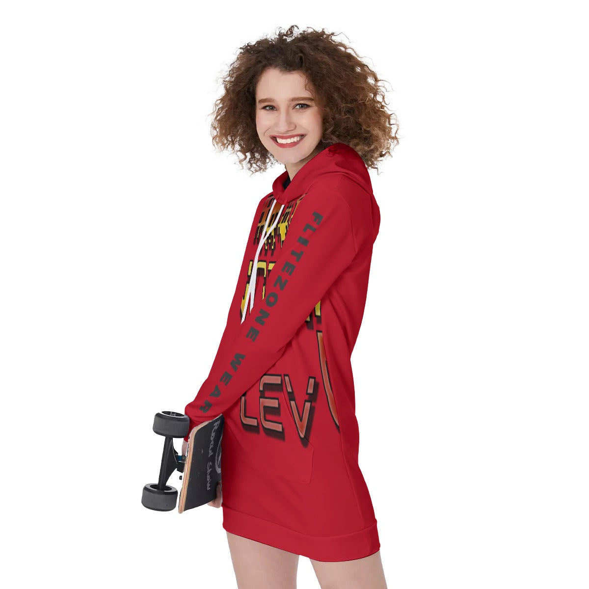 fz women's long hoodie