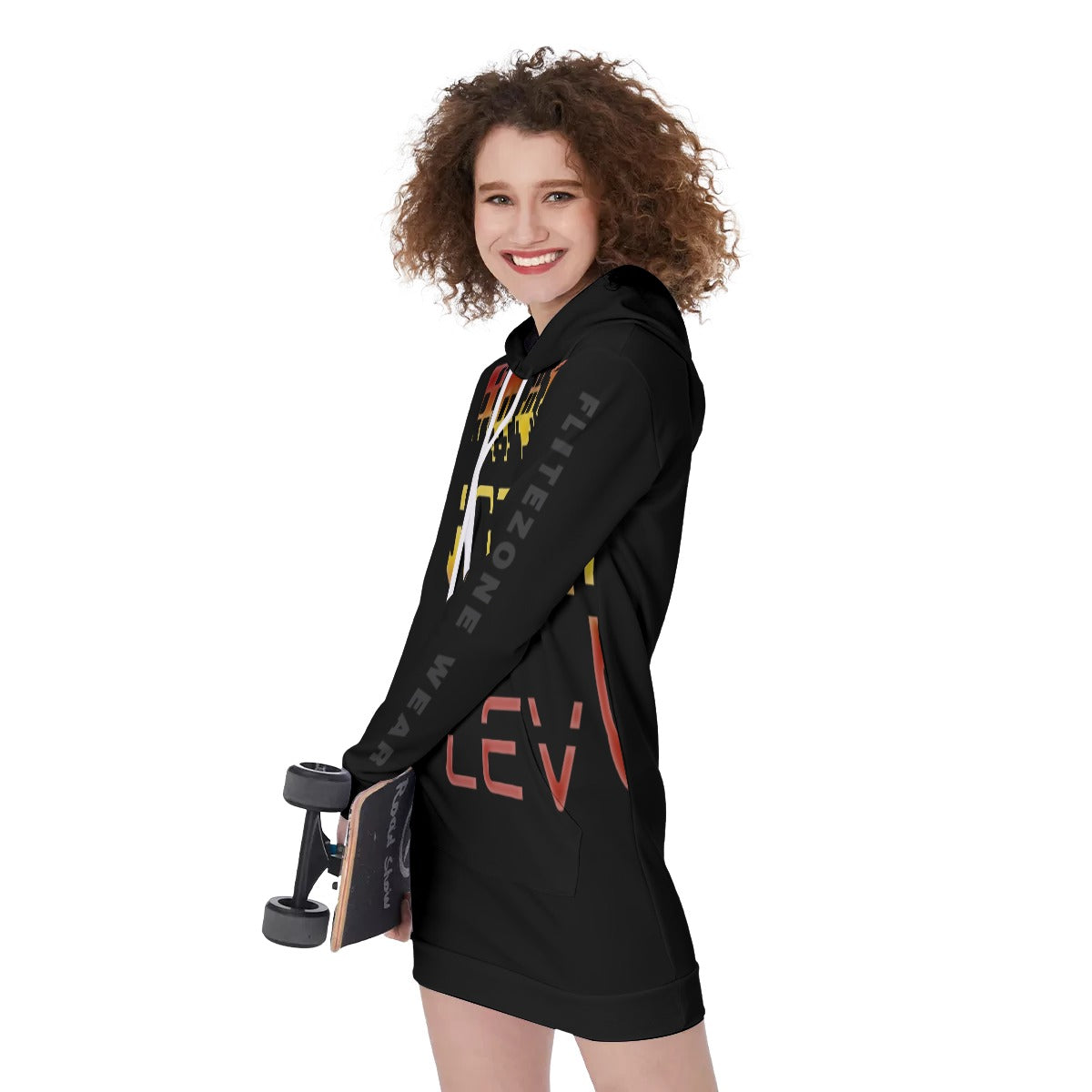 fz women's long hoodie