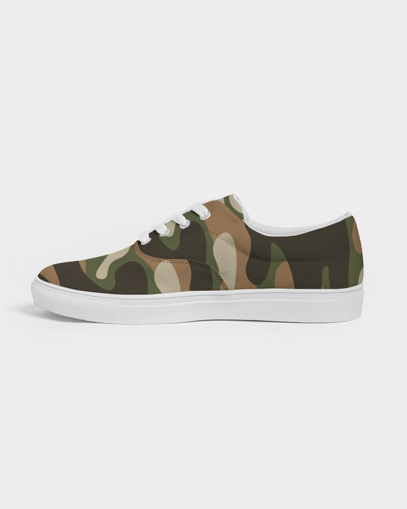 army flite women's lace up canvas shoe