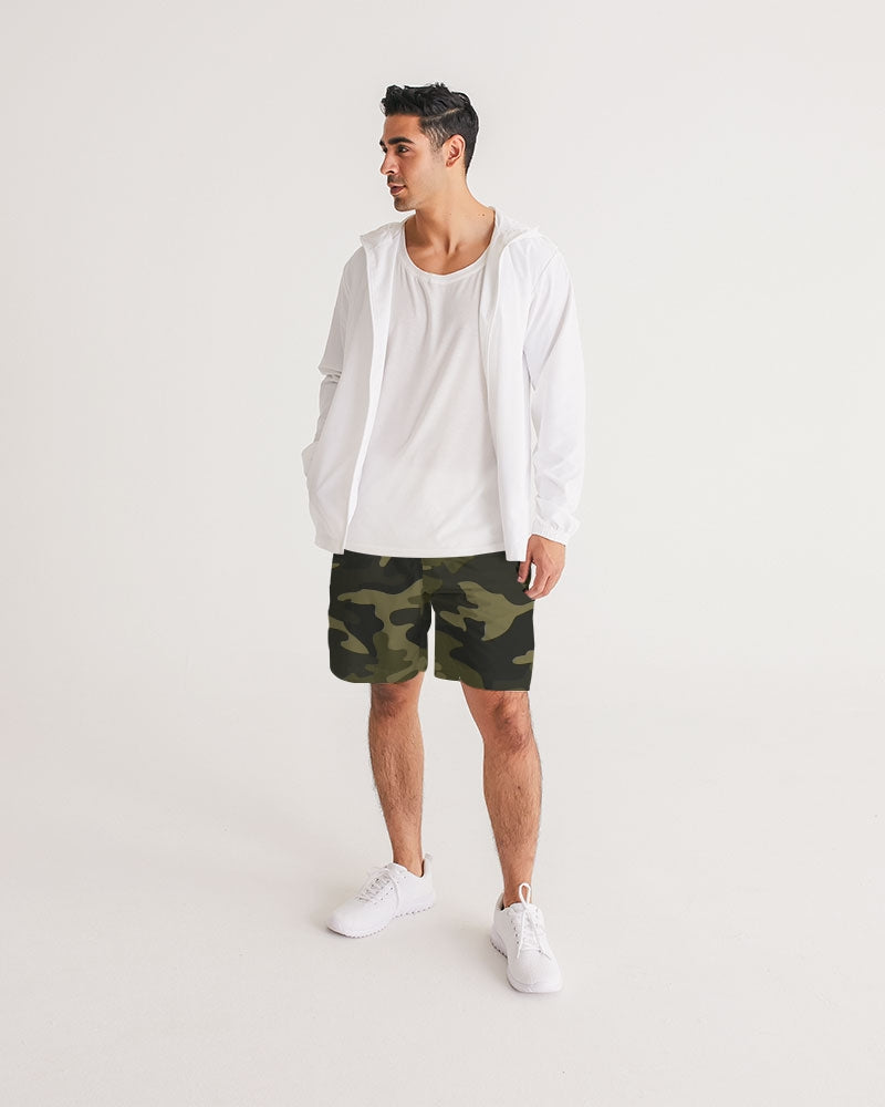 darker shade men's jogger shorts
